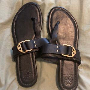Tory Burch black size 9 sandals
